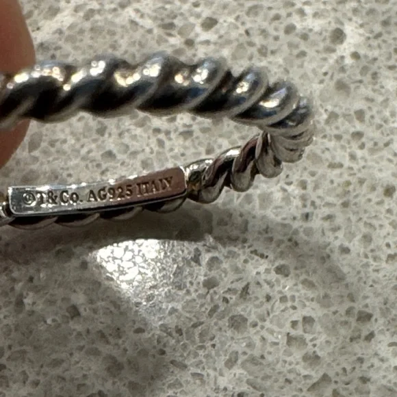 Tiffany & Co. Twist Rope Ring - Picture 4 of 5